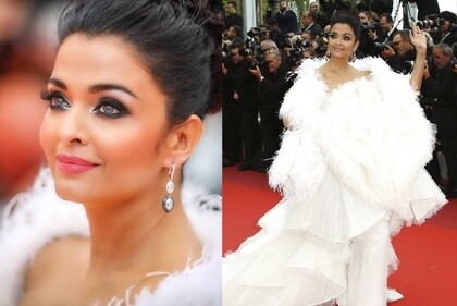 Aishwarya Rai Bachchan in white at Cannes 2019 Aishwarya Rai Bachchan in white at Cannes 2019