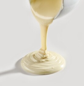 Whip up a white chocolate sauce to go with your milk-based desserts (Shutterstock) Whip up a white chocolate sauce to go with your milk-based desserts (Shutterstock)