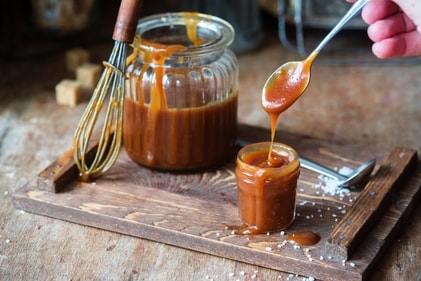 Salted caramel sauce can be drizzled over cake, ice cream, cookies and more. (Shutterstock) Salted caramel sauce can be drizzled over cake, ice cream, cookies and more. (Shutterstock)