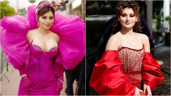 Urvashi Rautela making waves at Cannes 2024 with stunning outfits. (Instagram/@urvashirautela)