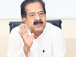 May 17, 2024: Congress leader and Maharashtra in-charge Ramesh Chennithala interacted with the HT Mumbai team at the HT office in Mumbai, India, on Friday, May 17, 2024. (Photo by Raju Shinde/HT Photo)