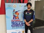 Pistol shooter Sarabjot Singh in Bhopal on Saturday. Pistol shooter Sarabjot Singh in Bhopal on Saturday.