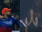 Virat Kohli was charged up on the field while Anushka Sharma cheered loudly for RCB from the stands. Virat Kohli was charged up on the field while Anushka Sharma cheered loudly for RCB from the stands.