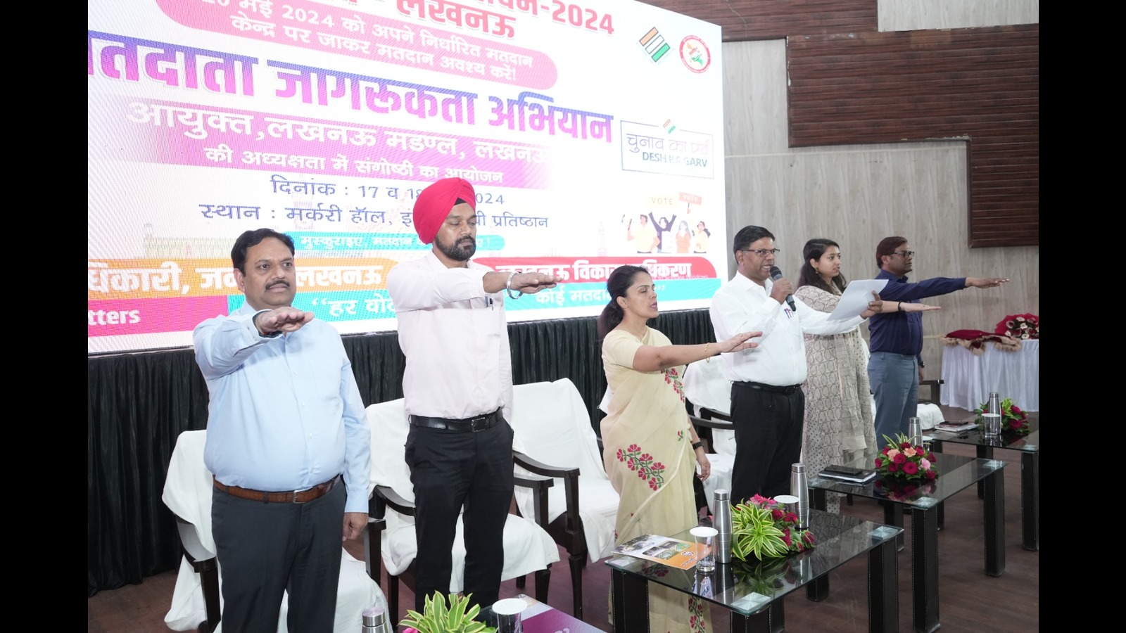 Societies with high polling will be feted, RWAs told - Vimarsana News