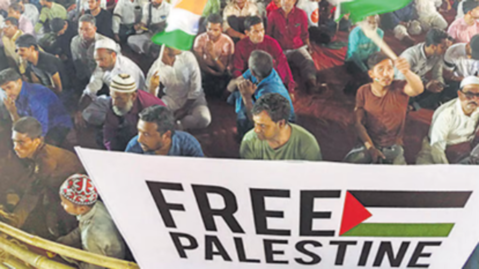 'Free Palestine' slogans in Assam's remembrance rally erupts controversy | Latest News India - Vimarsana News