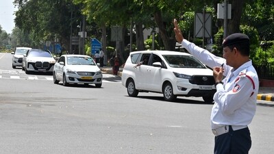Certain diversion points that were named included Mangal Pandey Marg Road No.66 crossing, Khajoori Chowk, Prerna Chowk, Ambedkar Chowk, and Nimri Colony, among others. (HT File) Certain diversion points that were named included Mangal Pandey Marg Road No.66 crossing, Khajoori Chowk, Prerna Chowk, Ambedkar Chowk, and Nimri Colony, among others. (HT File)