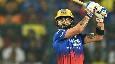 Virat Kohli plays a shot during the Indian Premier League (IPL) Twenty20 cricket match between Royal Challengers Bengaluru and Chennai Super Kings (AFP)