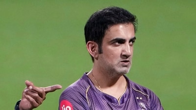 Gautam Gambhir returned to KKR as a mentor this season. (PTI) Gautam Gambhir returned to KKR as a mentor this season. (PTI)