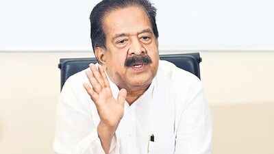 May 17, 2024: Congress leader and Maharashtra in-charge Ramesh Chennithala interacted with the HT Mumbai team at the HT office in Mumbai, India, on Friday, May 17, 2024. (Photo by Raju Shinde/HT Photo) May 17, 2024: Congress leader and Maharashtra in-charge Ramesh Chennithala interacted with the HT Mumbai team at the HT office in Mumbai, India, on Friday, May 17, 2024. (Photo by Raju Shinde/HT Photo)