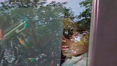 AAP Rajya Sabha MP Raghav Chadha arrives at the Delhi Chief Minister Arvind Kejriwal's residence, in New Delhi, Saturday, May 18, 2024. (PTI) AAP Rajya Sabha MP Raghav Chadha arrives at the Delhi Chief Minister Arvind Kejriwal's residence, in New Delhi, Saturday, May 18, 2024. (PTI)