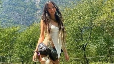 Shani Louk was a tattoo artist and had visited Israel to participate in a music festival for peace near the Gaza border fence. (HT File) Shani Louk was a tattoo artist and had visited Israel to participate in a music festival for peace near the Gaza border fence. (HT File)