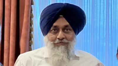 Shiromani Akali Dal (SAD) president Sukhbir Singh Badal Shiromani Akali Dal (SAD) president Sukhbir Singh Badal