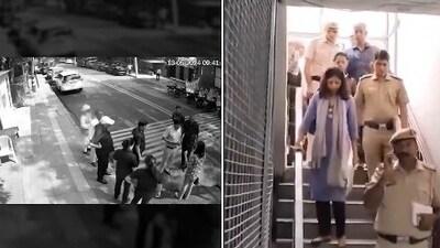 A screengrab of AAP's video featuring Swati Maliwal. A screengrab of AAP's video featuring Swati Maliwal.