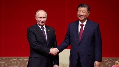 The United States has reacted to the recent meeting between Russia's President Vladimir Putin and China's Premier Xi Jinping. (AFP) The United States has reacted to the recent meeting between Russia's President Vladimir Putin and China's Premier Xi Jinping. (AFP)