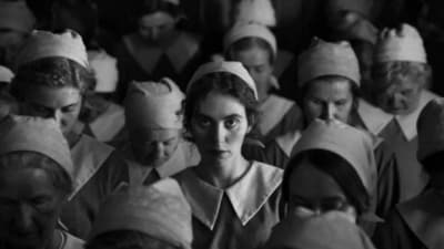 A still from The Girl with the Needle. A still from The Girl with the Needle.