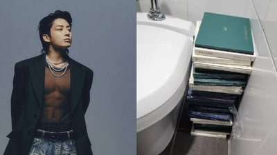 BTS' Jungkook's Golden and SEVENTEEN's new album found discarded in restrooms and streets, sparking fan outrage (Pic- The Qoo) BTS' Jungkook's Golden and SEVENTEEN's new album found discarded in restrooms and streets, sparking fan outrage (Pic- The Qoo)