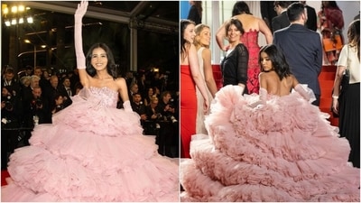 Fashion influencer Nancy Tyagi makes her debut at the 2024 Cannes Film Festival. (Instagram) Fashion influencer Nancy Tyagi makes her debut at the 2024 Cannes Film Festival. (Instagram)