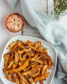 Sweet potato fries (Instagram) Sweet potato fries (Instagram)