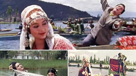 Shammi Kapoor's chemistry with Sharmila Tagore in Kashmir Ki Kali is timeless.