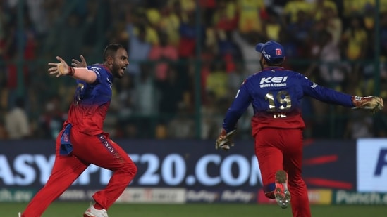 The young Dayal then kept his cool and gave just one run away in the rest of the over. RCB thus completed one of the most remarkable turnarounds of all time in the history of the IPL's league stage. (AP)