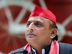 Samajwadi Party (SP) chief Akhilesh Yadav addresses a press conference. Samajwadi Party (SP) chief Akhilesh Yadav addresses a press conference.
