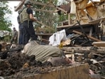 Russian strikes killed at least 10 people, including a pregnant woman, and injured 25 others in two separate attacks in Ukraine's northeastern Kharkiv region on Sunday, local officials said. Russian strikes killed at least 10 people, including a pregnant woman, and injured 25 others in two separate attacks in Ukraine's northeastern Kharkiv region on Sunday, local officials said.