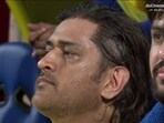 MS Dhoni moments before CSK's 27-run loss against RCB