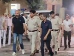 Delhi CM Arvind Kejriwal's aide Bibhav Kumar being brought to Tis Hazari Court in the case of alleged assault on AAP MP Swati Maliwal Delhi CM Arvind Kejriwal's aide Bibhav Kumar being brought to Tis Hazari Court in the case of alleged assault on AAP MP Swati Maliwal