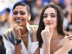 Anasuya Sengupta and Omara Shetty at Cannes. Anasuya Sengupta and Omara Shetty at Cannes.