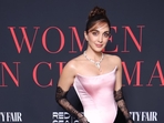 Kiara Advani at the Red Sea Film Foundation's Women in Cinema gala dinner.
