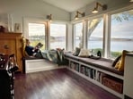 Interior design promotes health and well-being through design, experts say. Interior design promotes health and well-being through design, experts say.