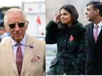 Rishi Sunak and Akshata Murty are said to be richer than King Charles. Rishi Sunak and Akshata Murty are said to be richer than King Charles.