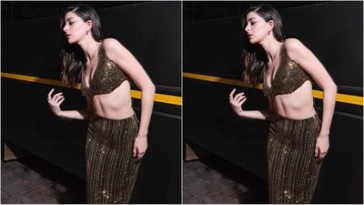 On Sunday, Ananya gave her fans a weekend treat as the actress took to Instagram and uploaded a series of stunning pictures accompanied by a quirky emoji as the caption. Her post quickly went viral on social media, receiving tons of likes and comments from her followers. (Instagram/@ananyapanday) On Sunday, Ananya gave her fans a weekend treat as the actress took to Instagram and uploaded a series of stunning pictures accompanied by a quirky emoji as the caption. Her post quickly went viral on social media, receiving tons of likes and comments from her followers. (Instagram/@ananyapanday)