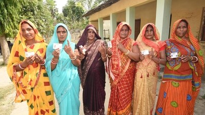 Polling will commence at 7 am and conclude at 6 pm, with voters in queue at 6 pm being allowed to exercise their right to vote. (File) (Photo by / Hindustan Times)