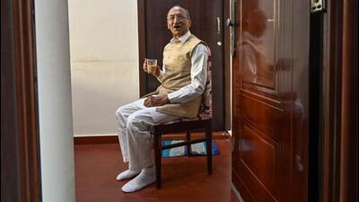 Aggarwal said new facilities will be created for visitors and heritage walks would be started. (Raj K Raj/HT Photo) Aggarwal said new facilities will be created for visitors and heritage walks would be started. (Raj K Raj/HT Photo)