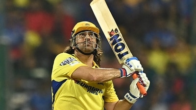Chennai Super Kings' MS Dhoni plays a shot during the Indian Premier League (IPL) Twenty20 cricket match between Royal Challengers Bengaluru and Chennai Super Kings at the M Chinnaswamy Stadium (AFP) Chennai Super Kings' MS Dhoni plays a shot during the Indian Premier League (IPL) Twenty20 cricket match between Royal Challengers Bengaluru and Chennai Super Kings at the M Chinnaswamy Stadium (AFP)