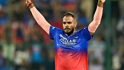 Royal Challengers Bengaluru's Yash Dayal celebrates during IPL 2024 (AFP) Royal Challengers Bengaluru's Yash Dayal celebrates during IPL 2024 (AFP)