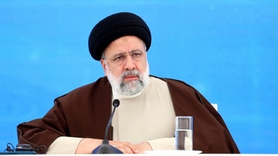 Iranian President Ebrahim Raisi. (AP)