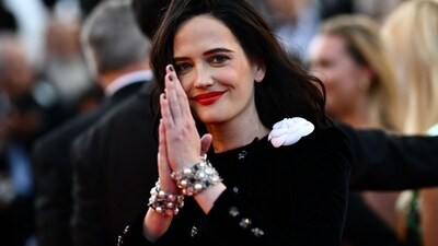 French actress and member of the Jury of the 77th Cannes Film Festival Eva Green arrives for the screening of the film Emilia Perez at the 77th edition of the Cannes Film Festival in Cannes. She is 43. (AFP) French actress and member of the Jury of the 77th Cannes Film Festival Eva Green arrives for the screening of the film Emilia Perez at the 77th edition of the Cannes Film Festival in Cannes. She is 43. (AFP)