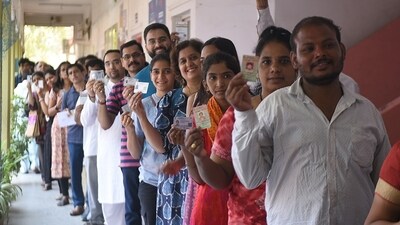 Polling in 13 LS seats in Maharashtra on May 20 (HT PHOTO)