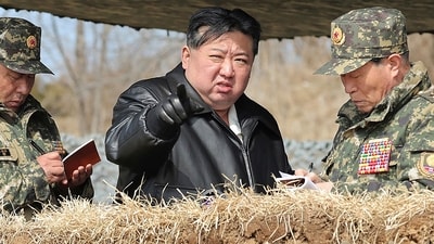 North Korean leader Kim Jong Un (AP)