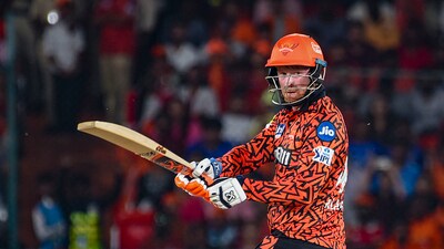 Sunrisers Hyderabad batter Heinrich Klaasen scored 42 off 26 balls as SRH chased down the 215-run target in 19.1 overs (PTI) Sunrisers Hyderabad batter Heinrich Klaasen scored 42 off 26 balls as SRH chased down the 215-run target in 19.1 overs (PTI)