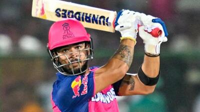 Rajasthan Royals’ batter Riyan Parag (AFP Photo) Rajasthan Royals’ batter Riyan Parag (AFP Photo)