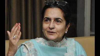 Senior Congress leader and Tosham MLA Kiran Choudhry (HT File)