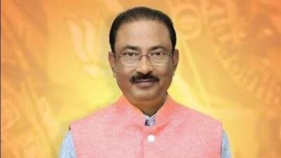 Tripura BJP chief Rajib Bhattacharjee (File) Tripura BJP chief Rajib Bhattacharjee (File)