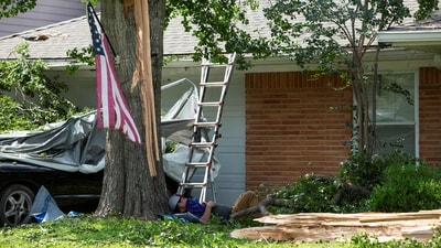 More than a half-million homes and businesses in Texas remained without electricity by midday Saturday, according to PowerOutage.us.&nbsp; (REUTERS)