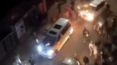 Kyrgyzstan's capital, Bishkek, has been witnessing massive mob violence for the last few days (Twitter) Kyrgyzstan's capital, Bishkek, has been witnessing massive mob violence for the last few days (Twitter)