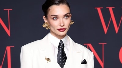 Amy Jackson stunned in white at Cannes Film Festival. Amy Jackson stunned in white at Cannes Film Festival.