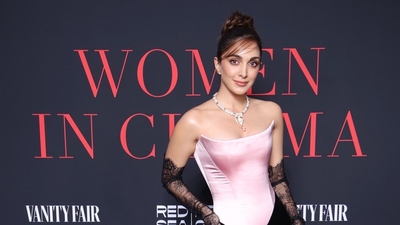 Kiara Advani at the Red Sea Film Foundation's Women in Cinema gala dinner.