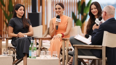 Kiara Advani also spoke at the event. 